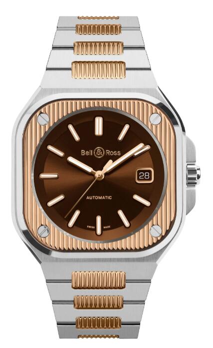 Review Bell and Ross BR 05 Replica Watch BR 05 ArtLine Steel & Gold BR05A-EL-GLST/SSG